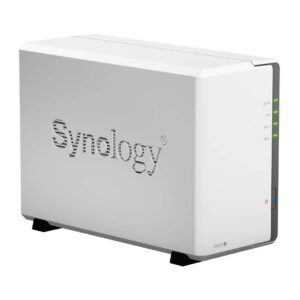 Synology DiskStation DS220j NAS Server with RTD1296 1.4GHz CPU, 512MB Memory, 36TB HDD Storage, 1 x 1GbE LAN Port, DSM Operating System