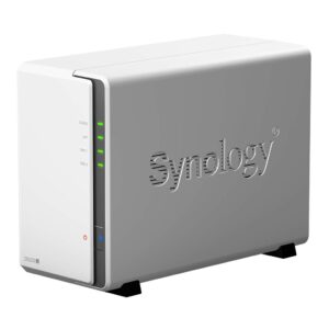 Synology DiskStation DS220j NAS Server with RTD1296 1.4GHz CPU, 512MB Memory, 36TB HDD Storage, 1 x 1GbE LAN Port, DSM Operating System