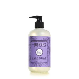 MRS. MEYER'S CLEAN DAY Holiday Hand Soap Bundle (Mint + Lilac + Daisy + Rose)