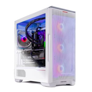 skytech pro eclipse gaming pc desktop - intel core i9 13900k 3.0 ghz, nvidia rtx 4090 24gb, 1tb nvme gen4 ssd, 32gb ddr5 ram, 420mm all-in-one liquid cooler, windows 11