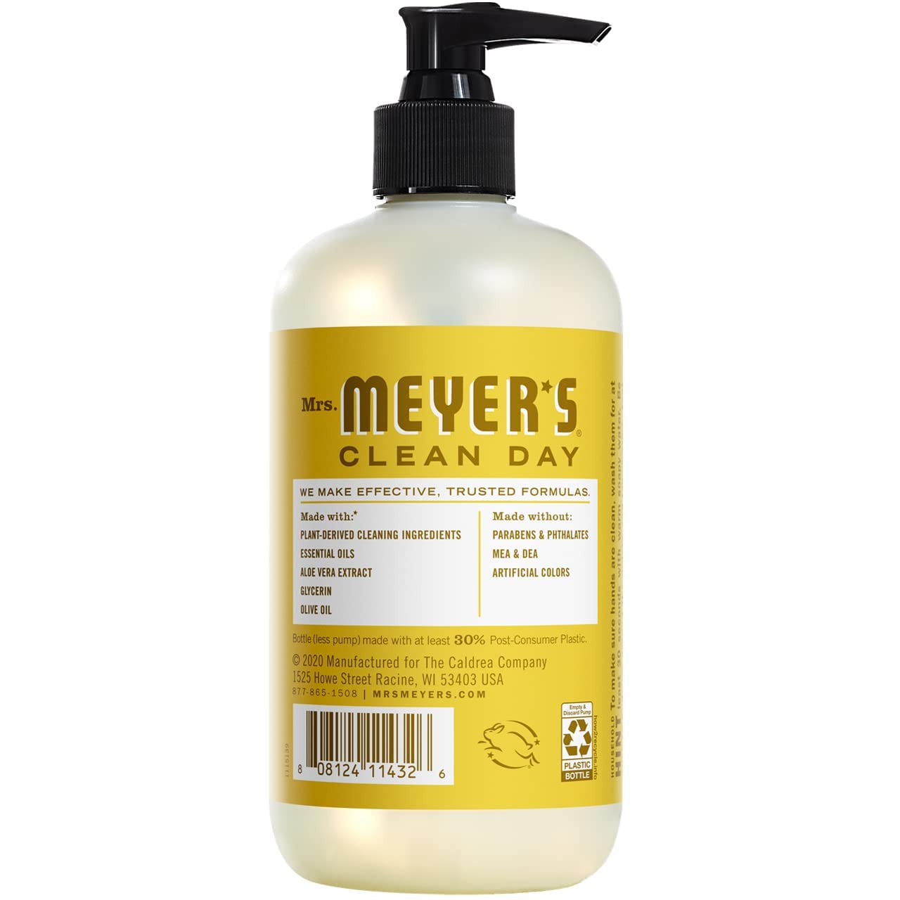 MRS. MEYER'S CLEAN DAY Holiday Hand Soap Bundle (Mint + Lilac + Daisy + Rose)