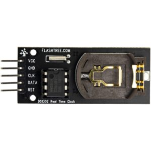 DS1302 Real Time Clock Module RTC Breakout Board for Arduino AVR ARM (Pack of 2 pcs)