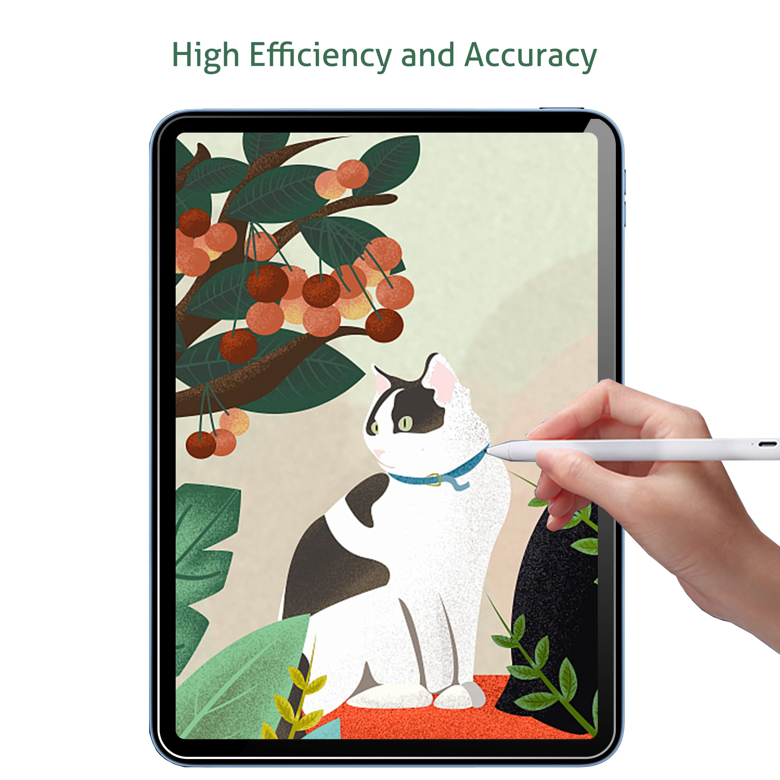 Ailun Paper Textured Screen Protector for iPad 10th Generation [10.9 Inch] [2022 Release] 2 Pack Draw and Sketch Like on Paper Textured Anti Glare Less Reflection [Not for iPad Air 10.9 Inch]