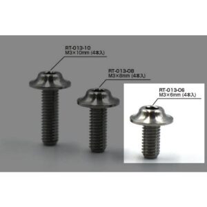 reve d rt-022-06 m3x6mm large diameter bh screw