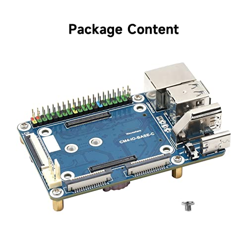 Waveshare Mini Base Board Type Compatible with Raspberry Pi Compute Module 4