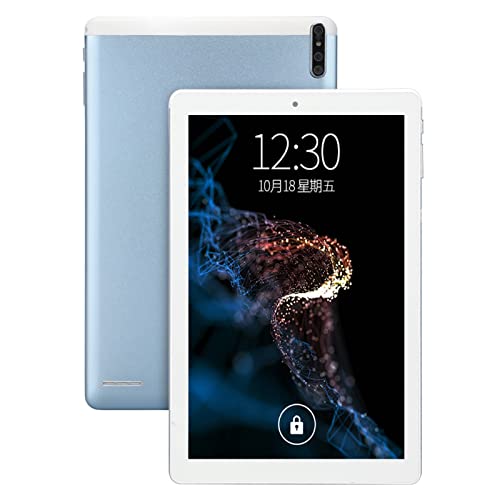 Tablet PC Blue 6GB 128GB 1960x1080 IPS 10.1 Inch Tablet Front 5MP Back 13MP for 11.0 for Writing (US Plug)