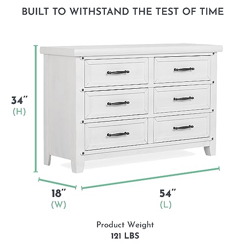 Evolur Andorra Double Dresser