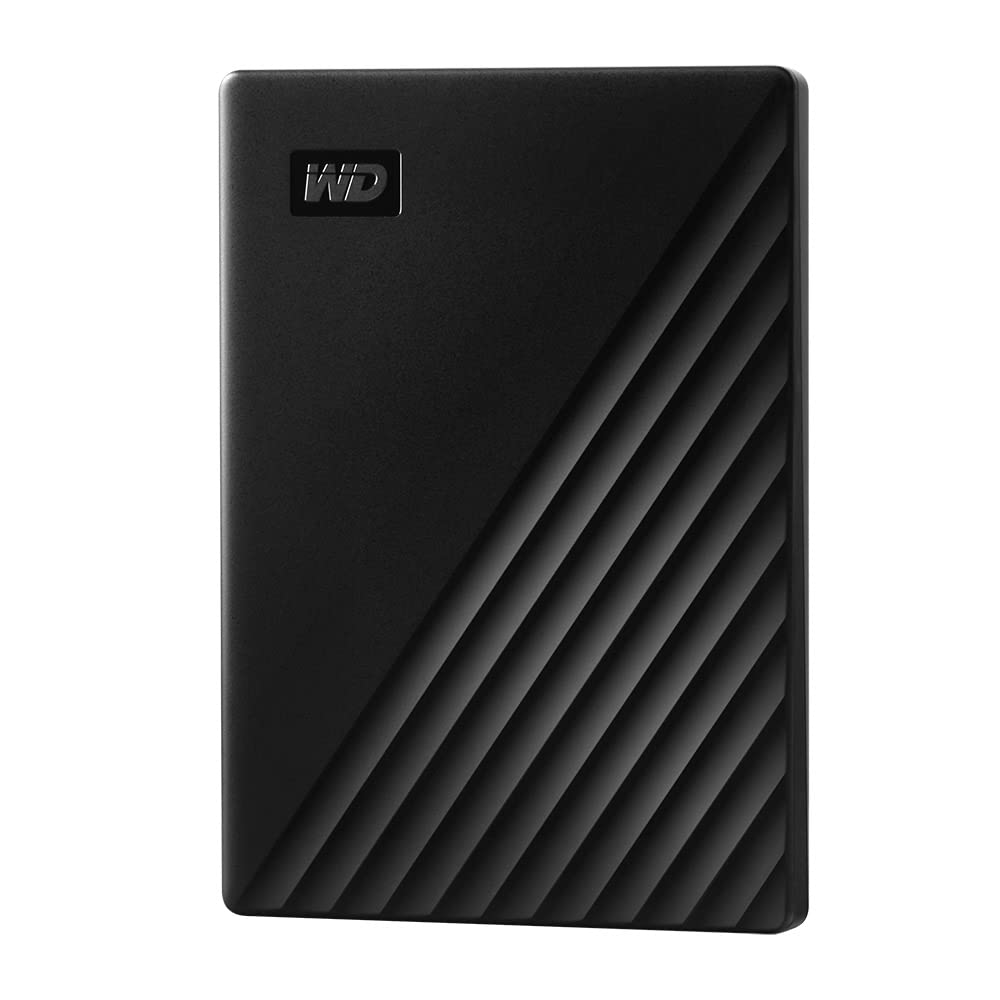 WD 2TB My Passport Portable External Hard Drive with backup software and password protection, Blue & 1TB My Passport Portable External Hard Drive with backup software and password protection, Black