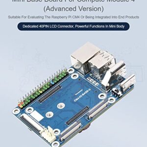 Waveshare Mini Base Board Type Compatible with Raspberry Pi Compute Module 4