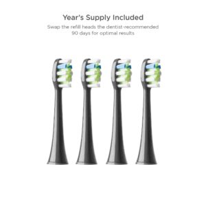 Soniclean Pro Ultra Sonic Toothbrush for Adults with 4 Toothbrush Heads, Rechargeable Toothbrush, Automatic Toothbrush, Sonic Toothbrush with Refills