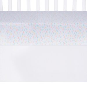 Trend Lab Rainbow 3 Piece Crib Bedding Set, Includes Nursery Quilt, Fitted Crib Sheet and Crib Skirt