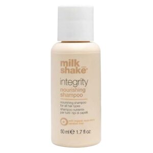 milk_shake integrity nourishing shampoo - anti frizz shampoo with muru muru butter - paraben and sulfate free, 1.7 fl oz