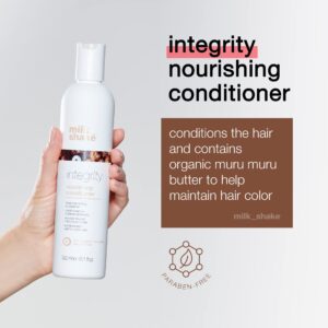 milk_shake Integrity Nourishing Conditioner - Anti Frizz Conditioner with Muru Muru Butter, Paraben Free, 1.7 Fl Oz