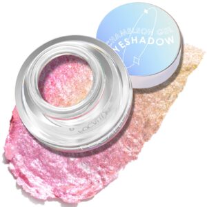 focallure chameleon cream eyeshadow,intense color shifting creamy eye shadows,eye makeup with highly pigmented metallic,shimmer,multi-reflective finishes,long-lasting with no creasing,babylon