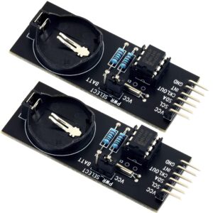 PCF8563 8563 Real Time Clock Module RTC Breakout Board for Arduino AVR ARM (Pack of 2 pcs)