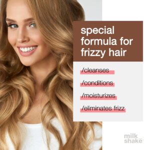 milk_shake Integrity Nourishing Conditioner - Anti Frizz Conditioner with Muru Muru Butter, Paraben Free, 1.7 Fl Oz