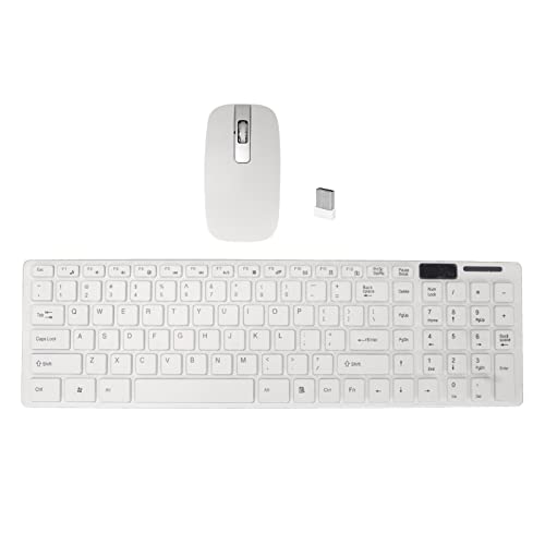 Wireless Keyboard Mouse Combo, Quick Response 1600dpi Gaming Keyboard for Home