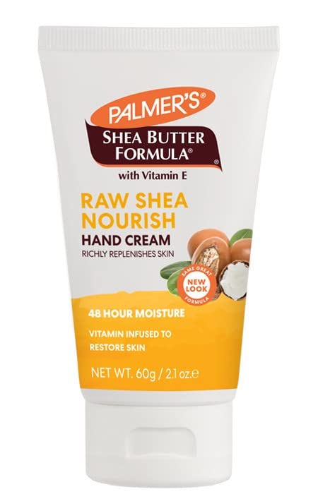 Palmer's Shea Formula Raw Shea Hand Cream with Vitamin E, 2.1 Ounce (Pack of 2)