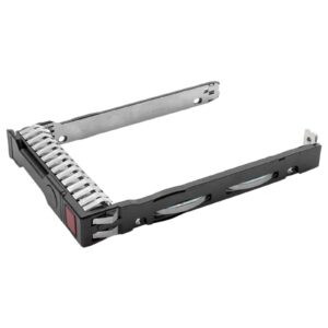 2.5" SFF SAS NVMe SSD HDD Tray Caddy Replacement for HP DL160 DL360 DL380E DL380P G8 G9 G10 Server 651687-001 (with Screws)