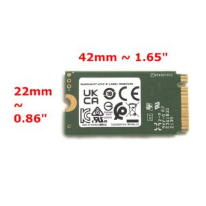 SSSTC SSD 512GB M.2 2242 42mm NVMe PCIe 4.0 CL4-4D512-Q79 Solid State Drive SED Opal Encryption for Lenovo Dell HP Laptop Ultrabook