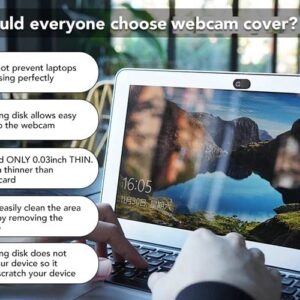 Webcam Cover Camera Privacy Protective Cover Mobile Laptop Lens Privacy Cover Protector Shutter Slider - 3pk