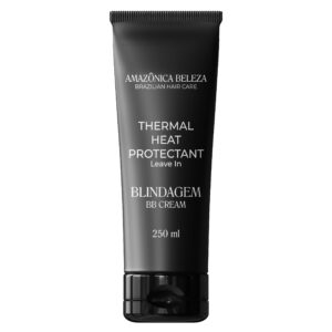 AMAZÓNICA BELEZA AMABELLE Blindagem Hair Leave-in Cream, Thermal Heat Protector Cream, Preventing Damage Seasonal Changes, Daily Use, 8.4 Oz