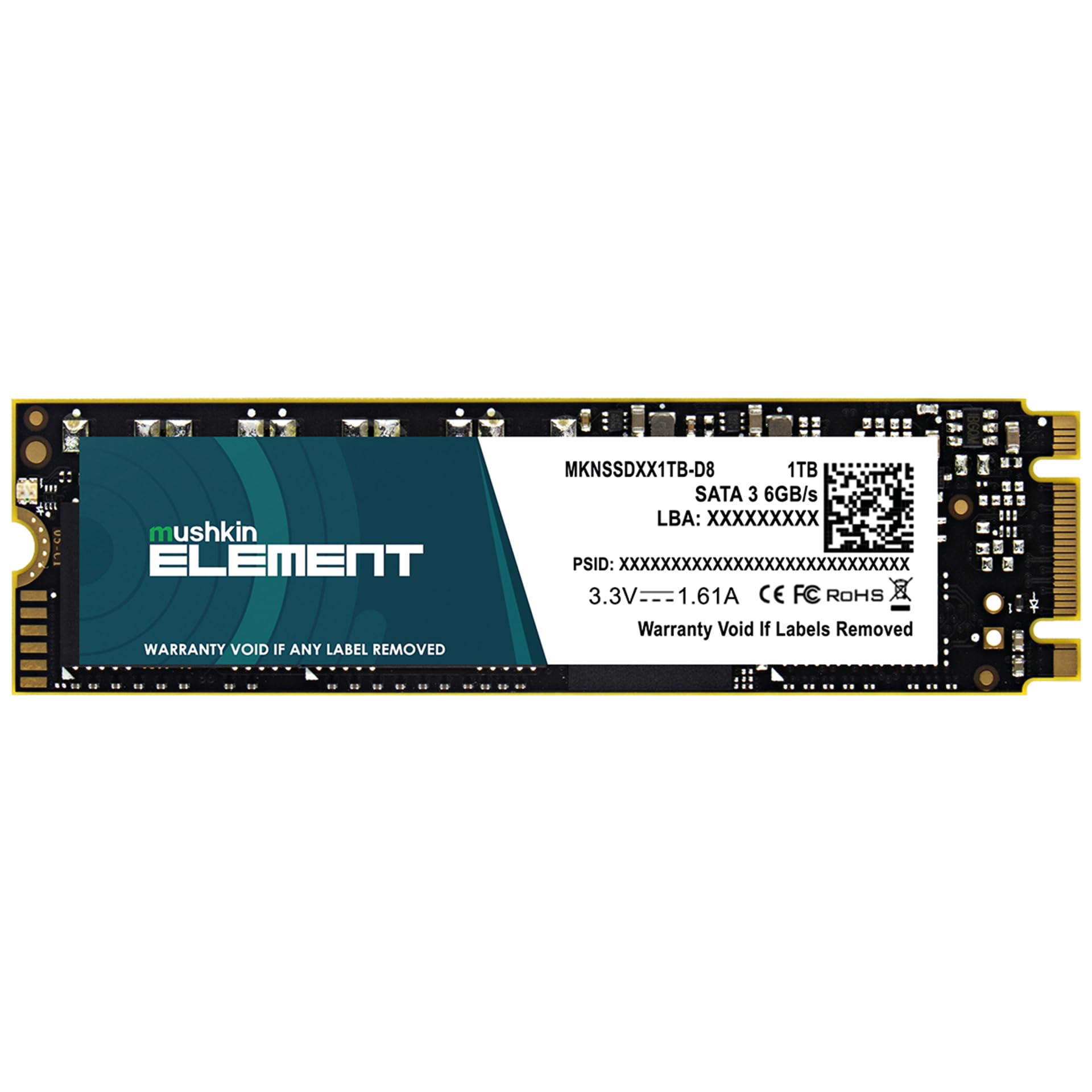 Mushkin SSD Element M.2 1TB PCIe Gen3x4 NVME