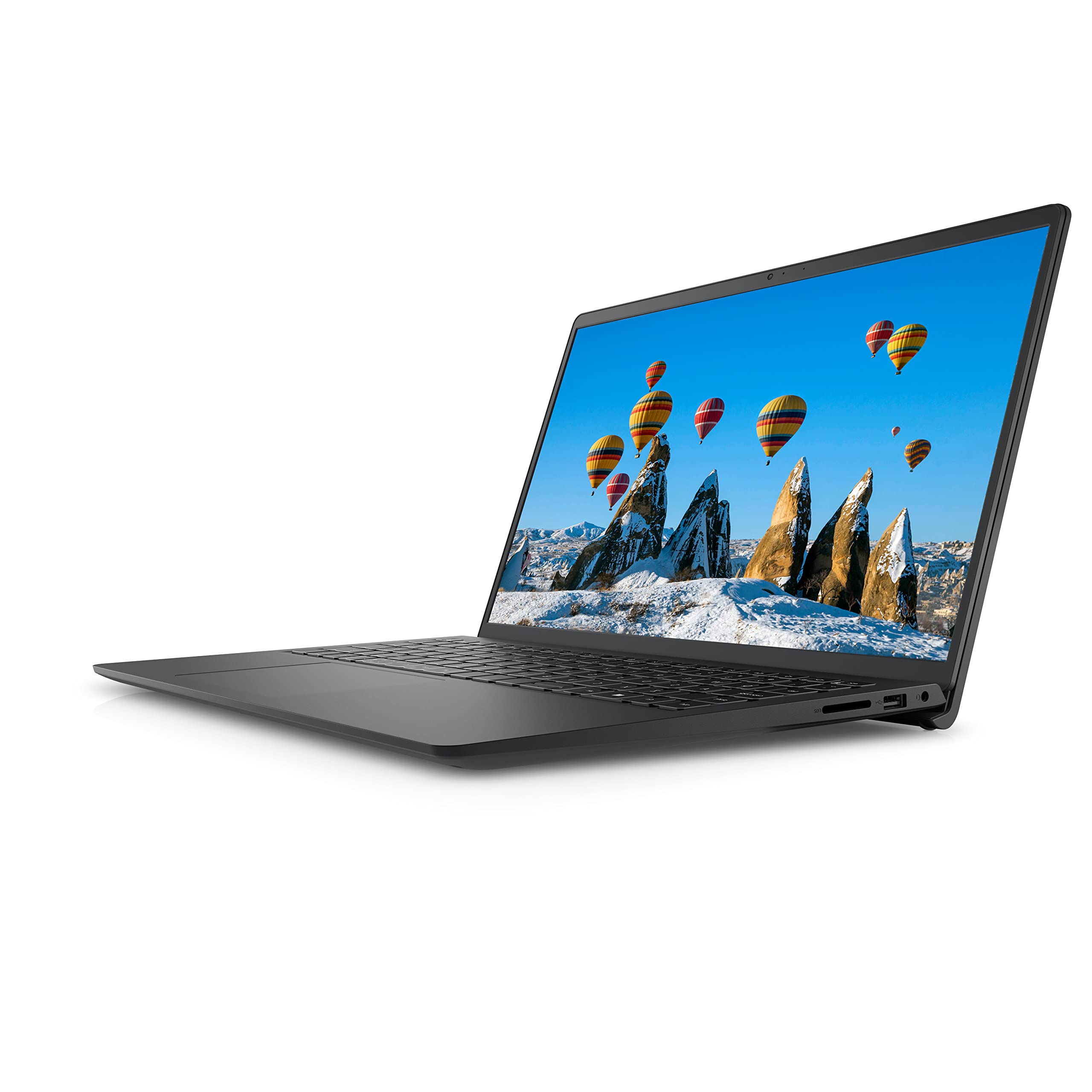 Dell Inspiron 3510 15.6-inch HD Laptop, Intel Celeron N4020 Processor, 16GB DDR4 RAM, 512GB PCIe SSD, Webcam, WiFi, HDMI, Bluetooth, Windows 11 Home, Black (Renewed)