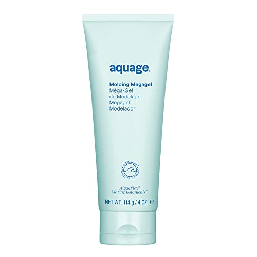 AQUAGE. Molding Megagel - Firm-Hold Gel Delivers Strong Control for Wet Looks Or Sculpted Blow-Dry Looks, 4 Fl Oz