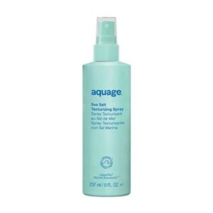 aquage sea salt texturizing spray for unisex - 8 oz hair spray