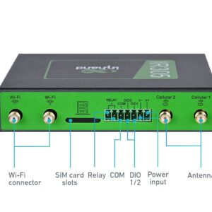 InHand Networks IR305 Industrial Iot LTE 4G VPN Router, 5 Ethernet Port, Dual sim, Wan failover, DI/DO Port, Remote Connection, Link Backup, Mu-mimo, VLAN. Support AT&T, T-Mobile & Verizon (CAT6)