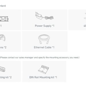 InHand Networks IR305 Industrial Iot LTE 4G VPN Router, 5 Ethernet Port, Dual sim, Wan failover, DI/DO Port, Remote Connection, Link Backup, Mu-mimo, VLAN. Support AT&T, T-Mobile & Verizon (CAT6)