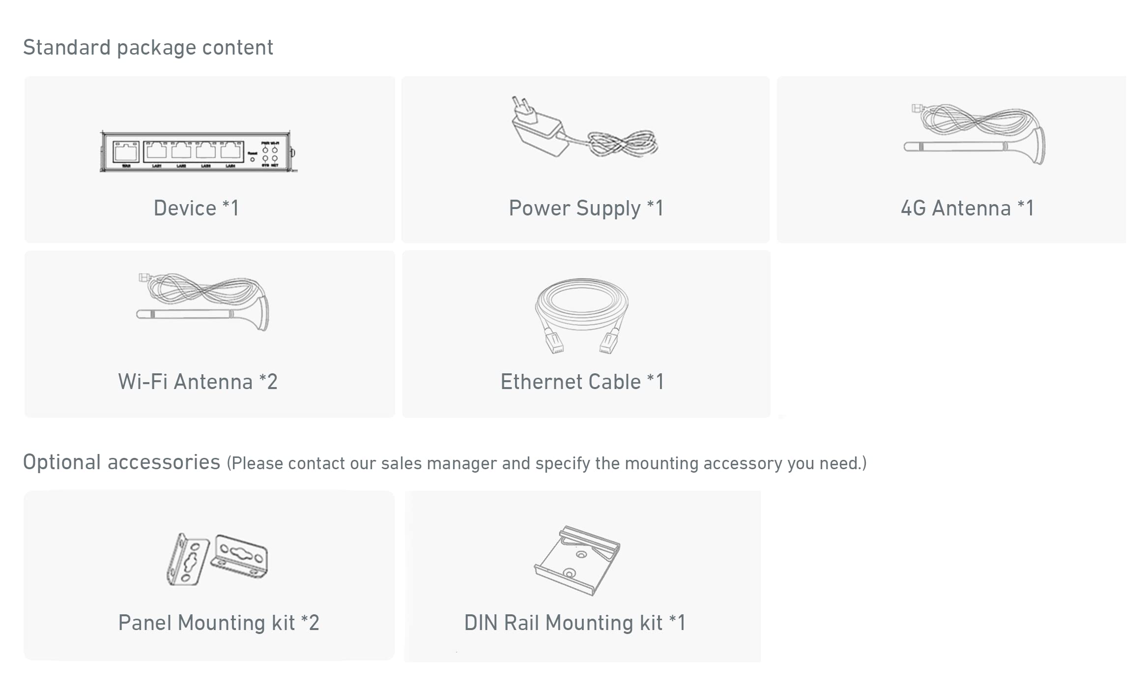 InHand Networks IR305 Industrial Iot LTE 4G VPN Router, 5 Ethernet Port, Dual sim, Wan failover, DI/DO Port, Remote Connection, Link Backup, Mu-mimo, VLAN. Support AT&T, T-Mobile & Verizon (CAT6)