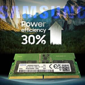 8GB DDR5 4800MHz SODIMM PC5-38400 CL40 1Rx16 1.1V SO-DIMM 262-Pin Laptop Notebook RAM Memory Module (M425R1GB4BB0-CQK) (OEM)