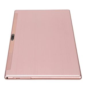 HD Tablet, Pink 3 Card Slot ROM 32GB 10.1in Tablet Dual Standby for Office (US Plug)