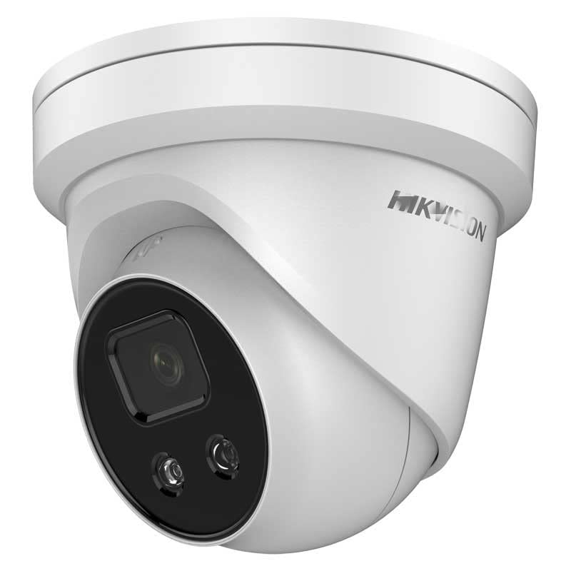 DS-2CD2386G2-I 4K 8MP Turret Network Camera Dome IP Camera 2.8mm PoE IP67 H.265+, Compatible with Hikvision NVR