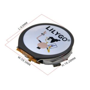 LILYGO T-RGB ESP32-S3 2.1 inch Oval Display ST7701S LCD Touch Screen ESP32-S3R8 TTGO Development Board