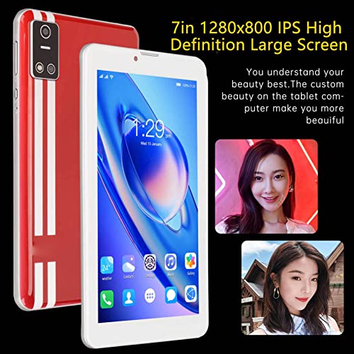 Tablet 32GB, 2GB RAM 32GB ROM 5GWifi Dual Band 7 Inch Tablet Support Multi Languauge for Amusement (US Plug)