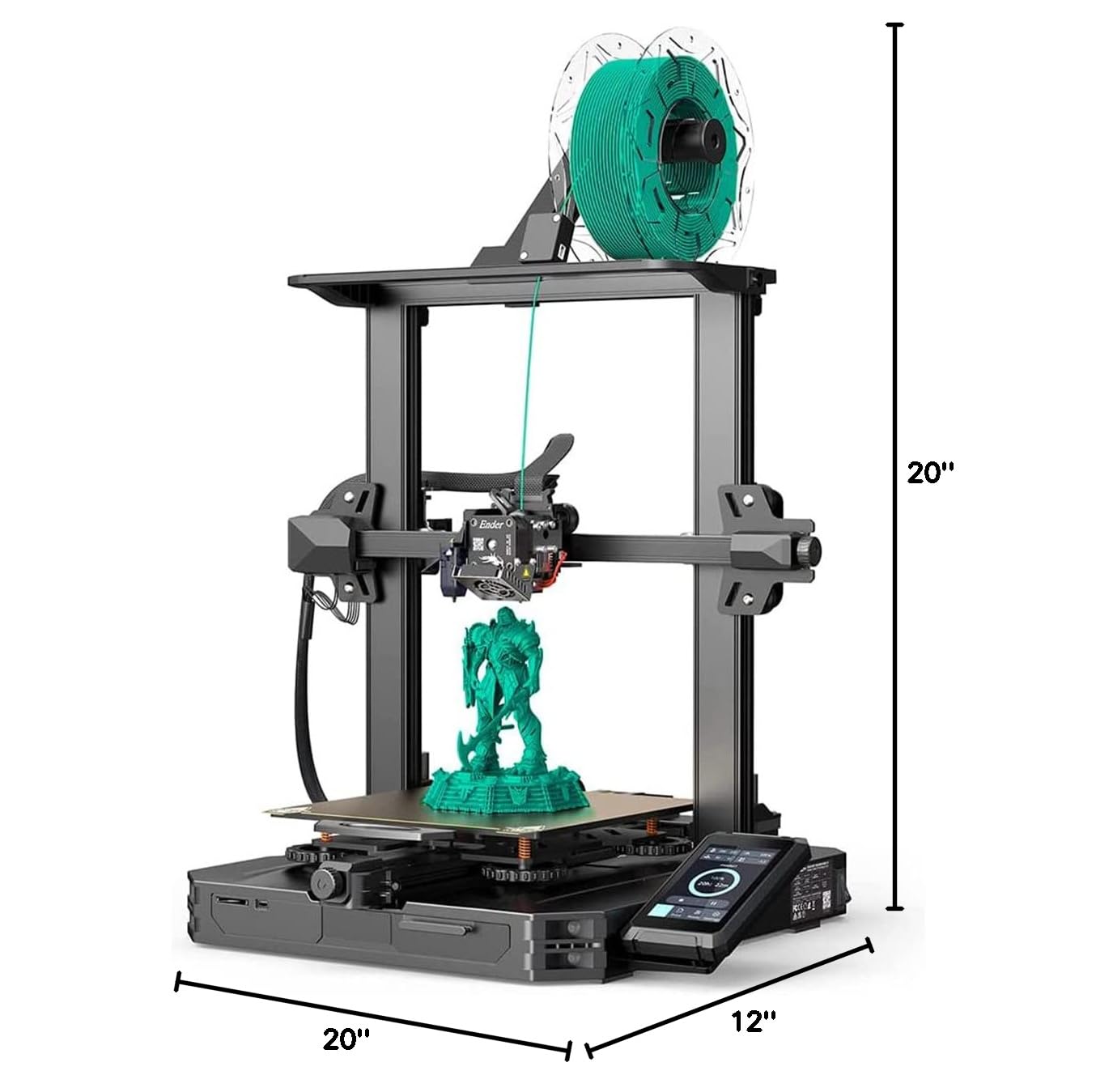 Creality Upgrade Spider Ceramic Hotend Kit, High Flow Speedy Ender 3 Hotend Up to 300℃ for Ender 3,Ender 3 V2,Ender 3Pro,Ender 5/5 Pro/Plus 3D Printer (Ender 3 S1 Pro)