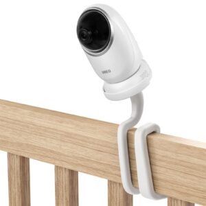 Aobelieve Flexible Twist Mount for Dreo Baby Monitor, White