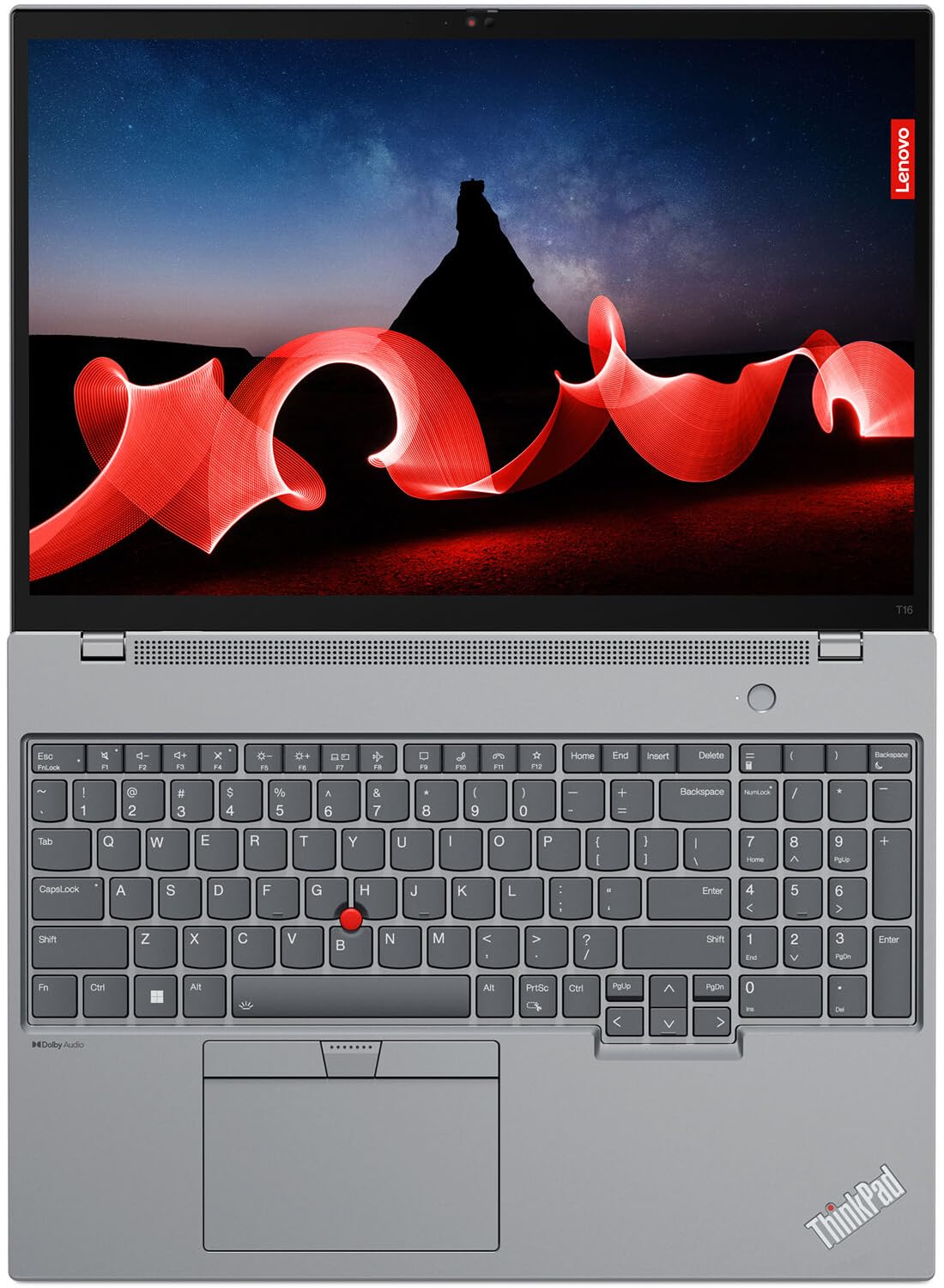 Lenovo T16 Gen 2 16.0" Business Laptop (Intel i7-1355U, 32GB RAM, 1TB PCIe SSD, Backlit KYB, Fingerprint Reader, 2 Thunderbolt 4, WiFi 6E, Win 10 Pro) with Dockztorm Hub