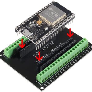 Adeept 2PCS ESP32 Breakout Board GPIO 1 into 2 Compatible with 38 Pins ESP32S ESP32 Development Board ESP-WROOM-32