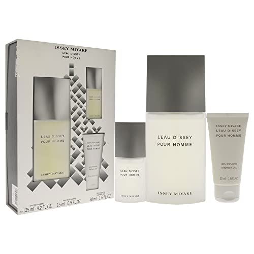 Issey Miyake Leau Dissey Pour Homme Men 3 Pc Gift Set