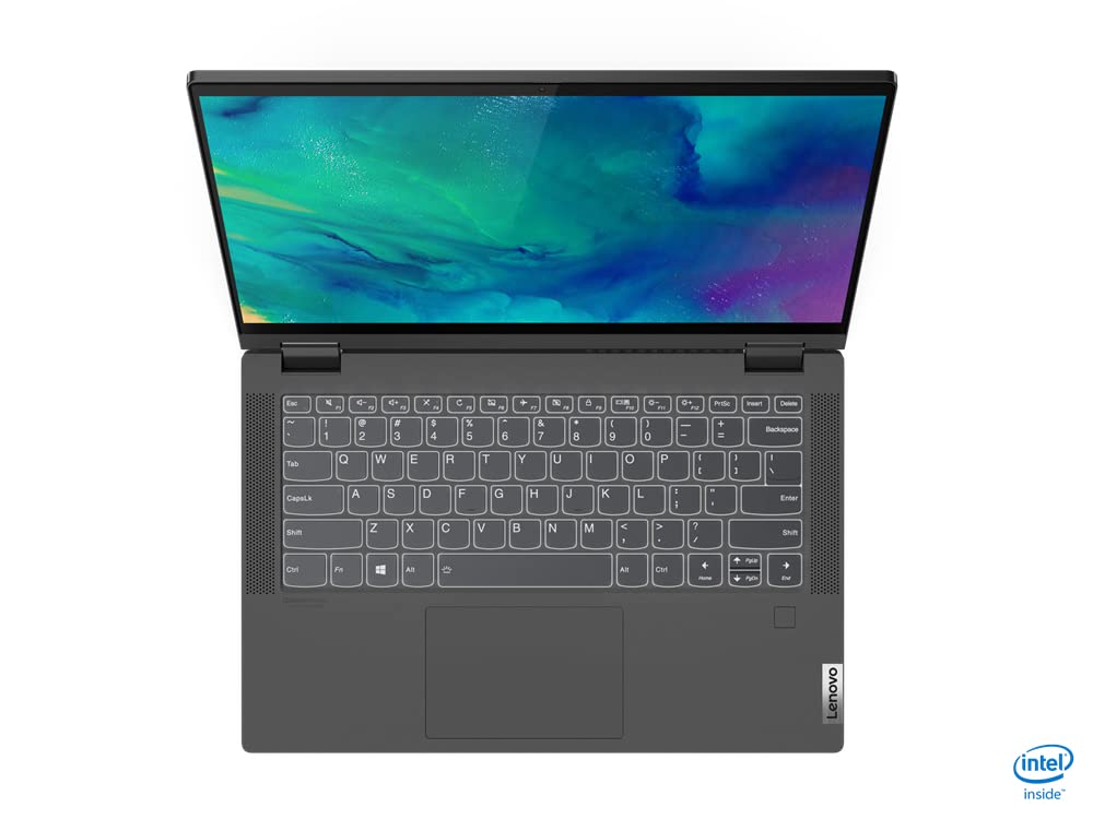 Lenovo IdeaPad Flex 5 14 2-in-1 Laptop 14" FHD IPS Glossy Touchscreen 11th Gen Quad-core i7-1165G7 12GB RAM 512GB SSD Backlit Keyboard Fingerprint HDMI USB-C Dolby Win11 Graphite Grey + HDMI Cable