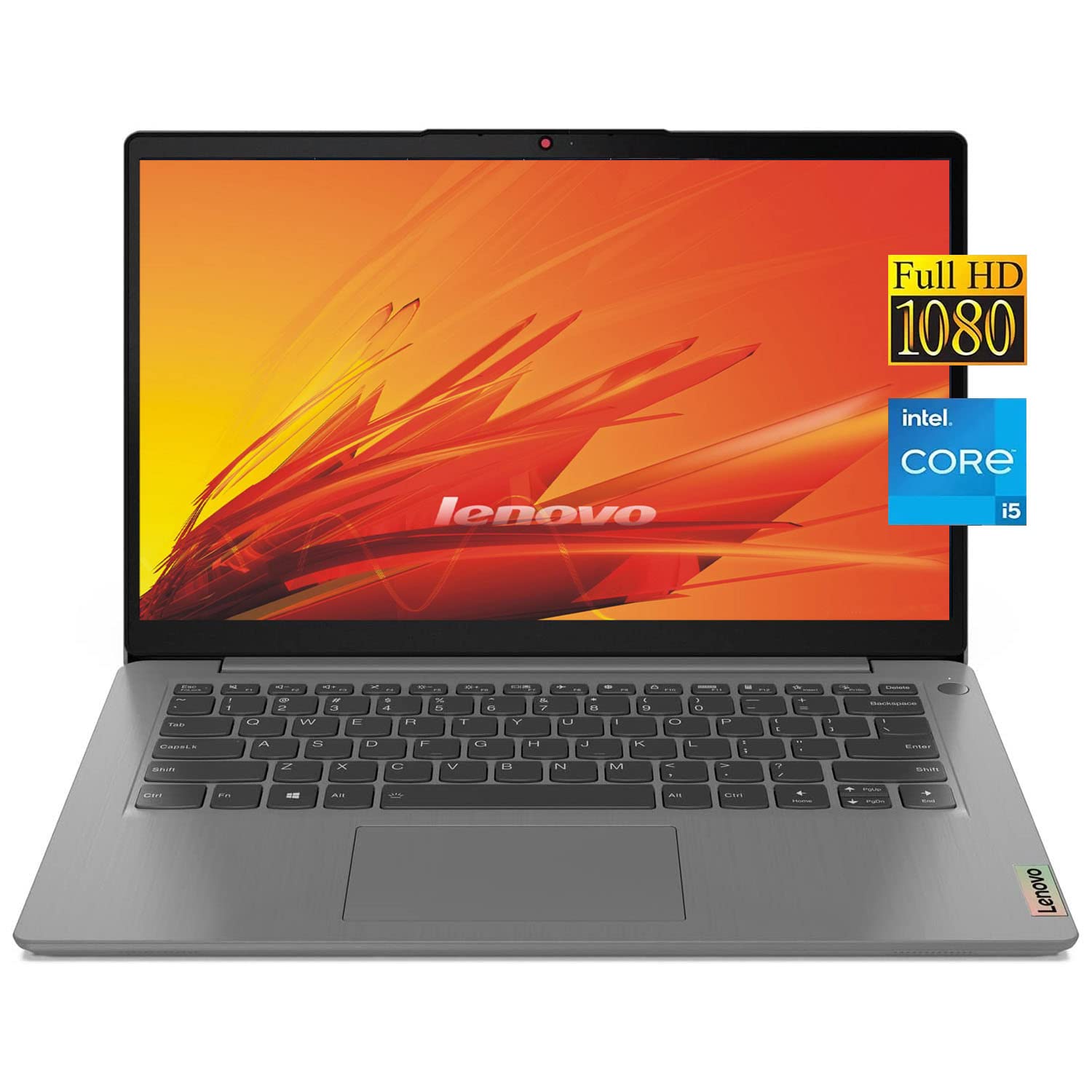 Lenovo 2023 Newest IdeaPad 3 Laptop, 14 Inch FHD Display, Intel Core i5-1135G7, 20GB RAM, 512GB SSD, Intel Iris X Graphics, Wi-Fi 6, Bluetooth 5.0, Windows 11 Home, Bundle with JAWFOAL