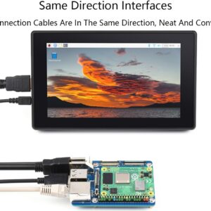 CM4 Base Board (Advanced C Version) for Compute Module 4, with Raspberry Pi 40PIN GPIO Header/MIPI CSI Camera Ports/LCD Display Port/Fan/HDMI/USB/Gigabit Ethernet RJ45 Connector