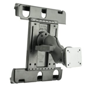 RAM MOUNTS Dashboard Mount with Backing Plate for 9"-10.5" Tablets with Cases RAM-101B2-TAB20U