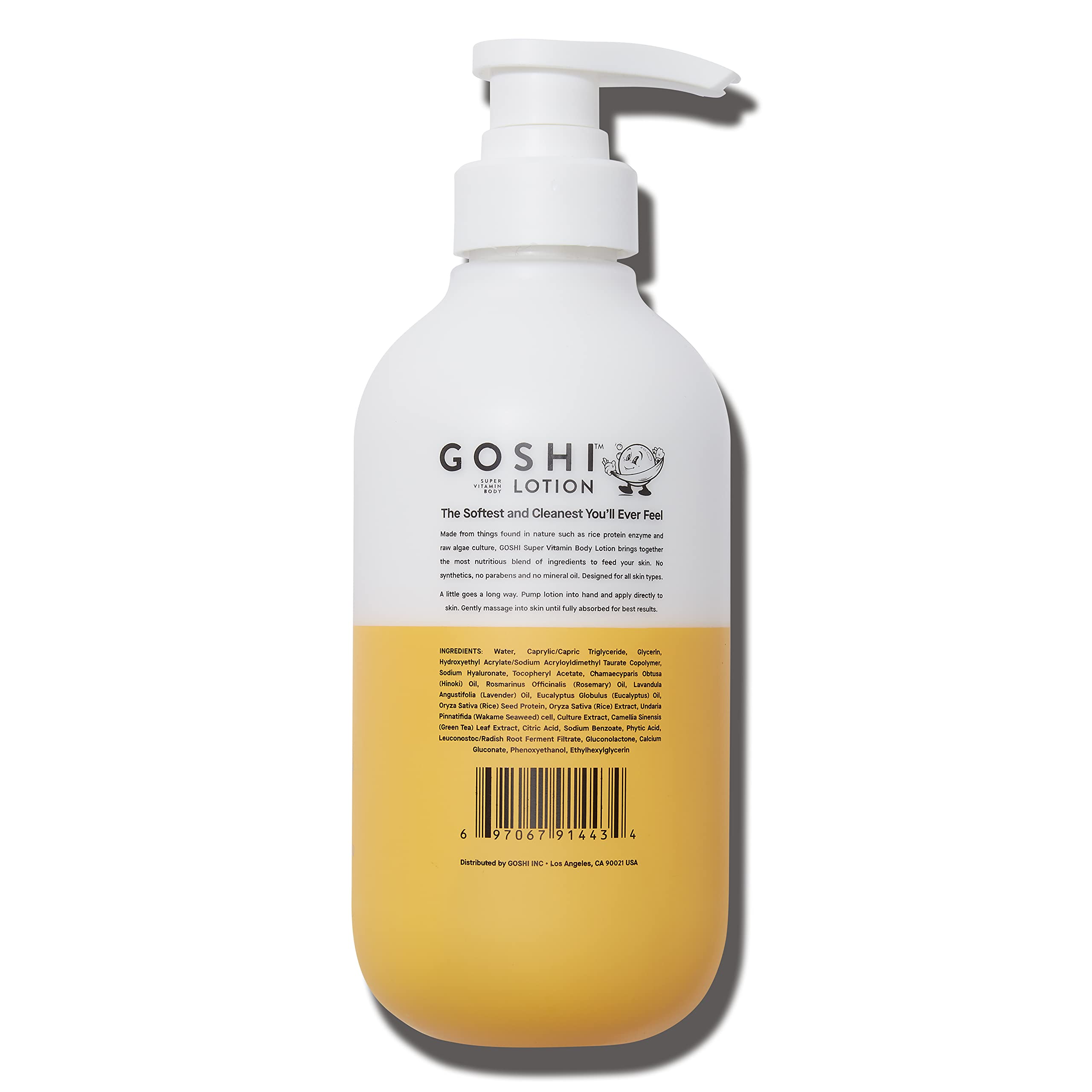 GOSHI Super Vitamin Body Lotion 16 oz - pH-Balanced Moisturizing Body Lotion for Men and Women - For All Skin Types