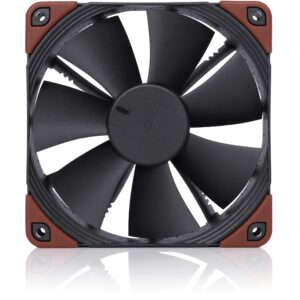 Noctua NF-F12 iPPC-24V-3000 SP IP67 PWM, Heavy Duty Cooling Fan, 4-Pin, 3000 RPM, 24V Version (120mm, Black)