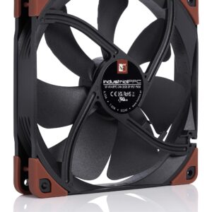 Noctua NF-A14 iPPC-24V-3000 SP IP67 PWM, Heavy Duty Cooling Fan, 4-Pin, 3000 RPM, 24V Version (140mm, Black)